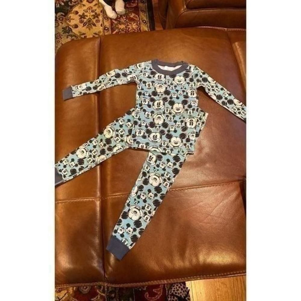 Hanna Andersson pajamas mickey blue 100 size‎ 4